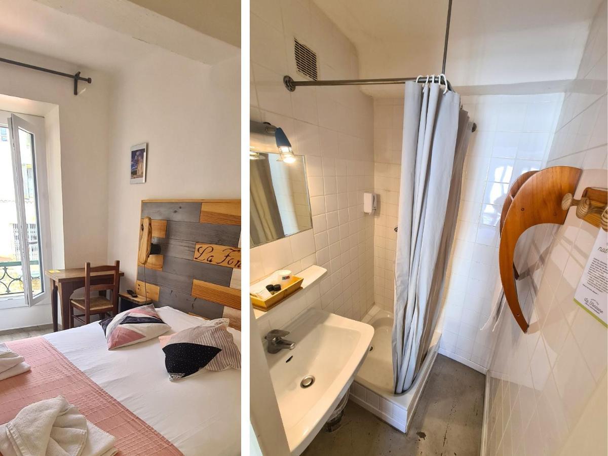 Hotel La Fontaine Saint-Martin-de-Brômes Extérieur photo