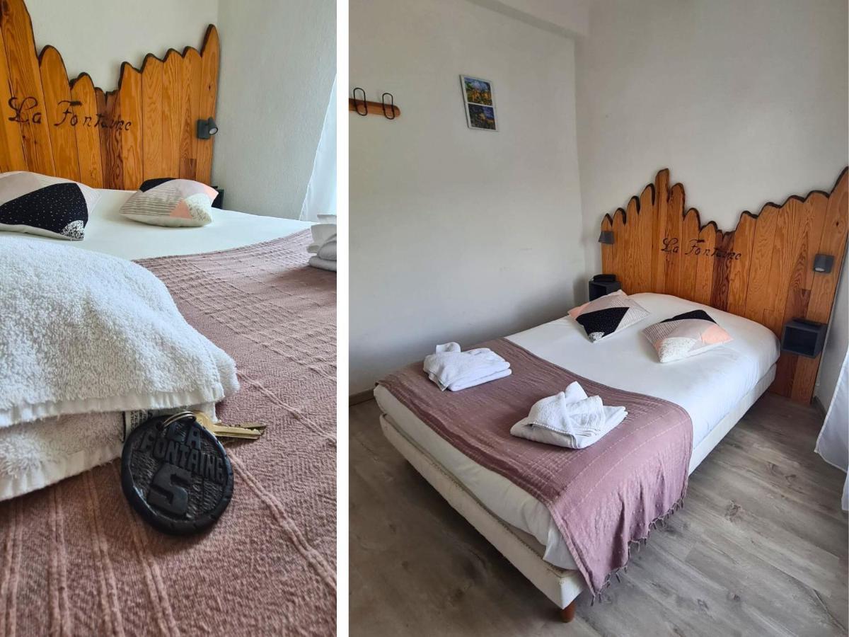 Hotel La Fontaine Saint-Martin-de-Brômes Extérieur photo